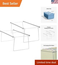 Proudly Made in the USA: Adjustable Steel File Frames for Efficient Organization