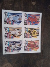 Uncut Pomo Cards Match Attax 2020/21 Bundle Approx 30 Sheets Of 6