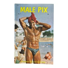Vintage Male Pix No. 1 June 1969 Photographic Art of the Male Physique USA