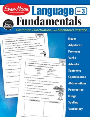 Language Fundamentals: Common Core Edition, Grade 3 (Language Fundamentals: