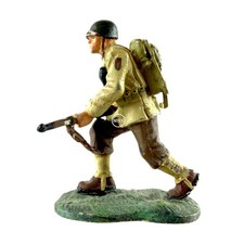 1:30 Metal W. Britain Britains WWII US Army Infantry Soldier Figure - WWII 121