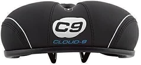 Sunlite Cloud-9 Bicycle Non-Suspension Comfort Saddle, Comfort Select, Tri-color