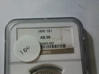 1890-P Morgan Dollar NGC AU-50