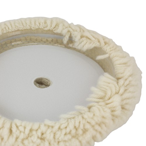 7 Inch Wool Hook Loop Compound Bonnet Pad for Polisher Buffer Application - Bild 7 von 14