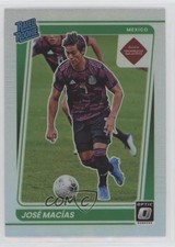 2021-22 Donruss Road to Qatar Rated Rookie Optic Holo Prizm Jose Juan Macias 1b8