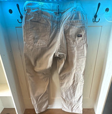 Ariat Men's FR CAT 2 M4 Low Rise Boot Cut Canvas Pants Beige 38x30