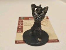 D D Miniature - Half-Ogre Barbarian with Card- 18 18/60 Underdark
