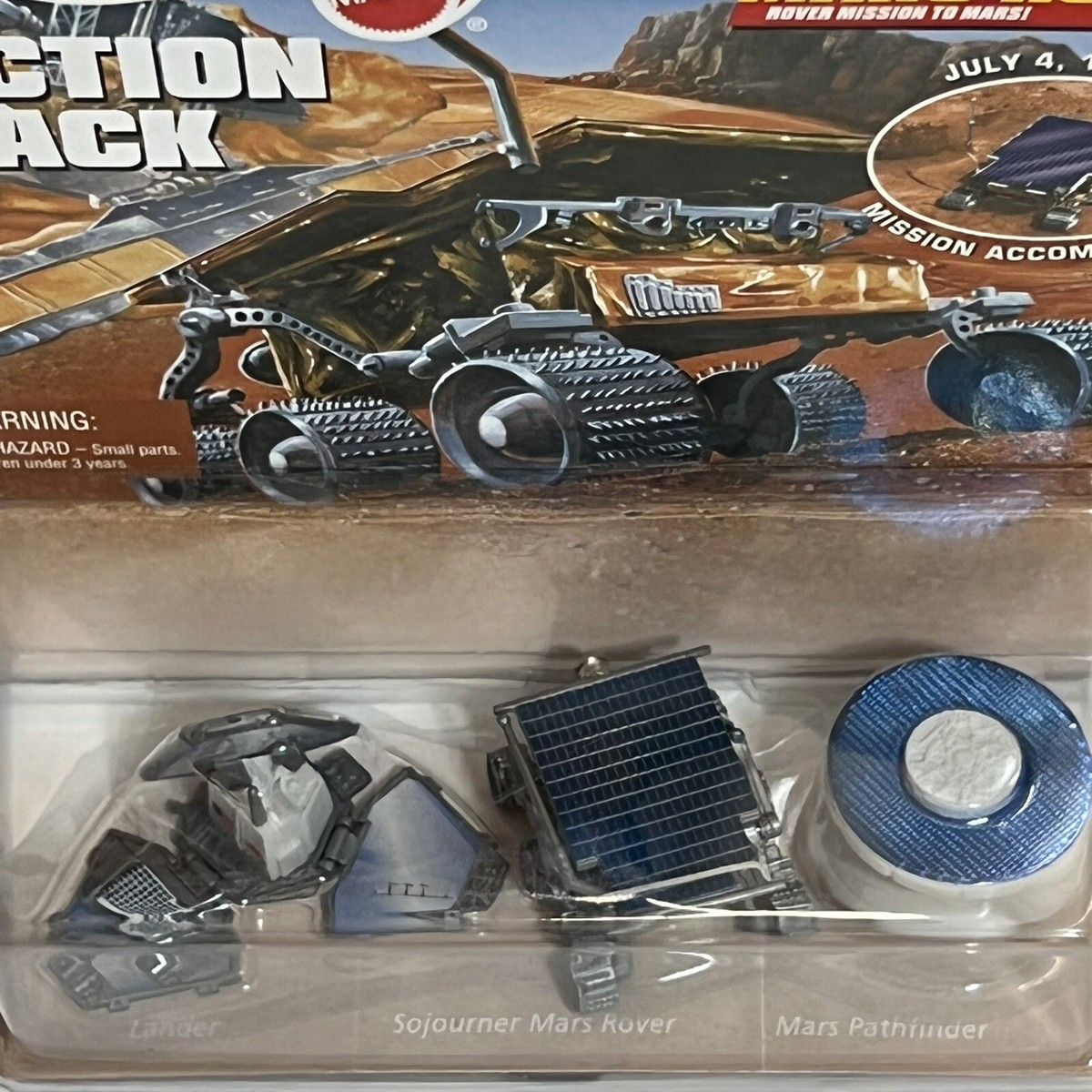 HOT WHEELS JPL SOJOURNER MARS ROVER Action Pack NASA New NIP