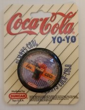 Coca Cola Yo-Yo Blue Ice Cold NIP By Duncan Toys USA
