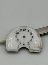 Hebdomas Dial Porcelain 42mm Pocket Watch