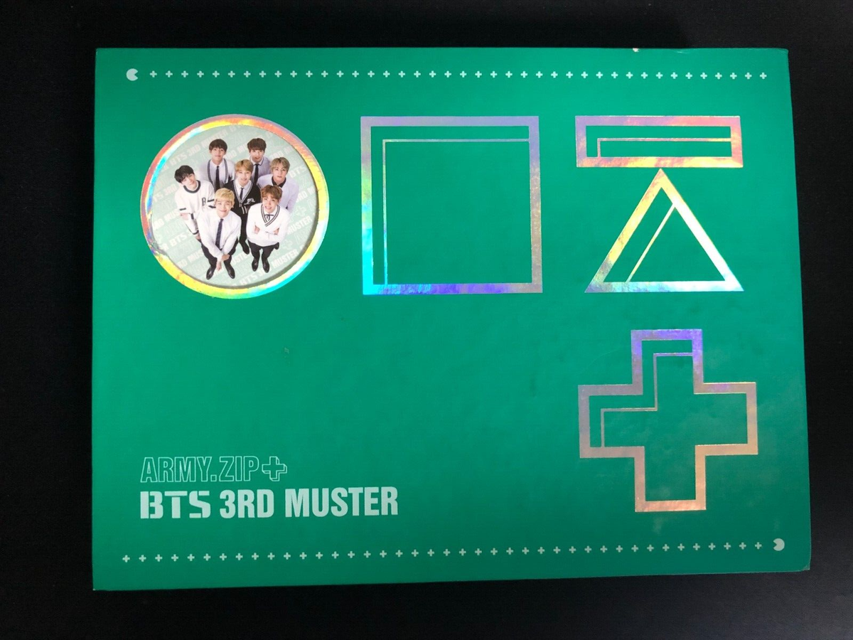 K-POP・アジア ARMY.ZIP 3rd MUSTER BTS 3rd Muster Army Zip Official DVD No Photocard 3 Disc+Photobook