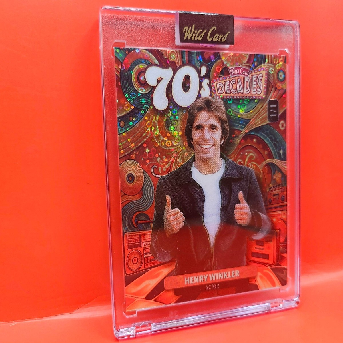 USA製70sヴィンテージ【ジョンソン】希少セパレートフードマッキーノジャケット 2024 WILD CARD #D17007-HW HENRY WINKLER 70'S DECADES DISCO