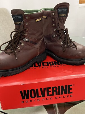 Wolverine Hudson Boots Men\'s Size 7M Brown Black Steel Toe Hiker Work W02194 Amazon.com | Wolverine Men main image 4