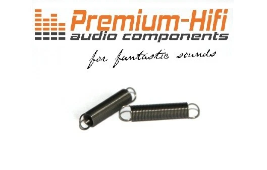 PREMIUM-HIFI Molle freno / molle di trazione (2 pezzi) per Studer Revox A77 MKIII
