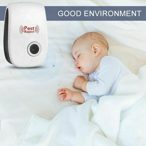 6 Pack Ultrasonic Pest Control Repeller Reject Rat Mouse Mice Spider UK Plug-in - Picture 10 of 13