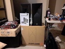 JBL Studio 530BK 2-way 5-1/4 Bookshelf Loud S...
