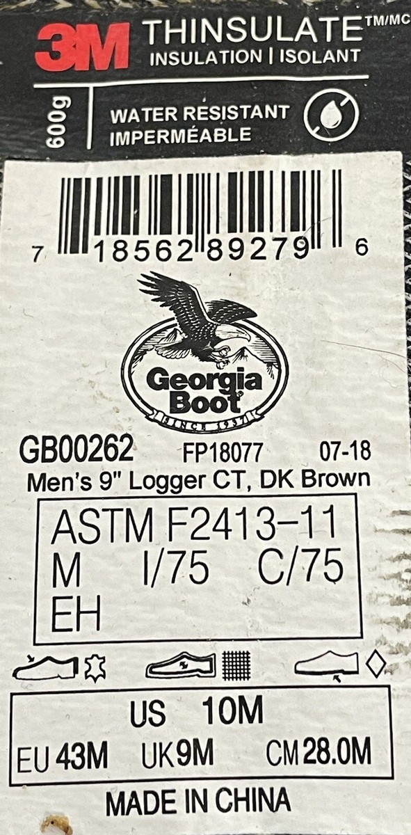 Georgia Boot Mens 6