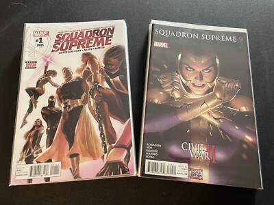 SQUADRON SUPREME #1-15 Full Run 2015 Marvel 1 2 3 4 5 6 7 8 9 10 11 12 13 14 15