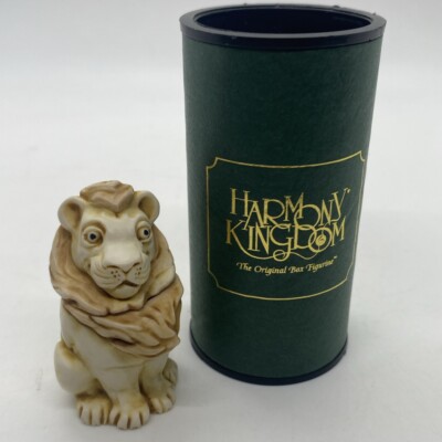 Harmony Kingdom Lion Pot Belly Lion Screw Top Pendant Due De Lyon Retired