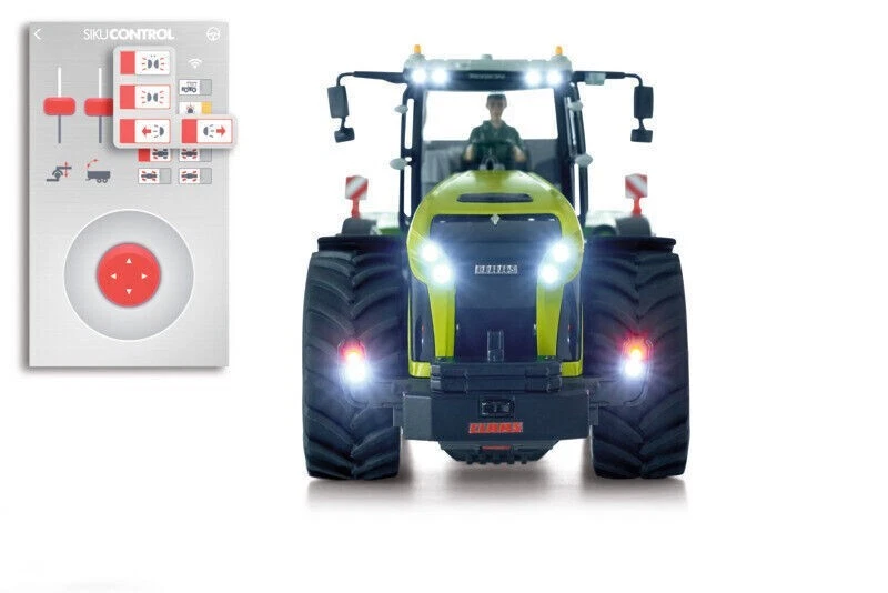 Siku Radio Controlled Claas Xerion 5000 TRAC VC Bluetooth App Control #6791 - Image 4 of 4