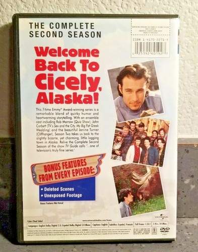 Northern Exposure Complete Seasons 2 & 3 (DVD) Region 1 LN - Picture 2 of 4