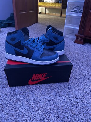Size 7 - Jordan 1 Retro OG High Dark Marina Blue