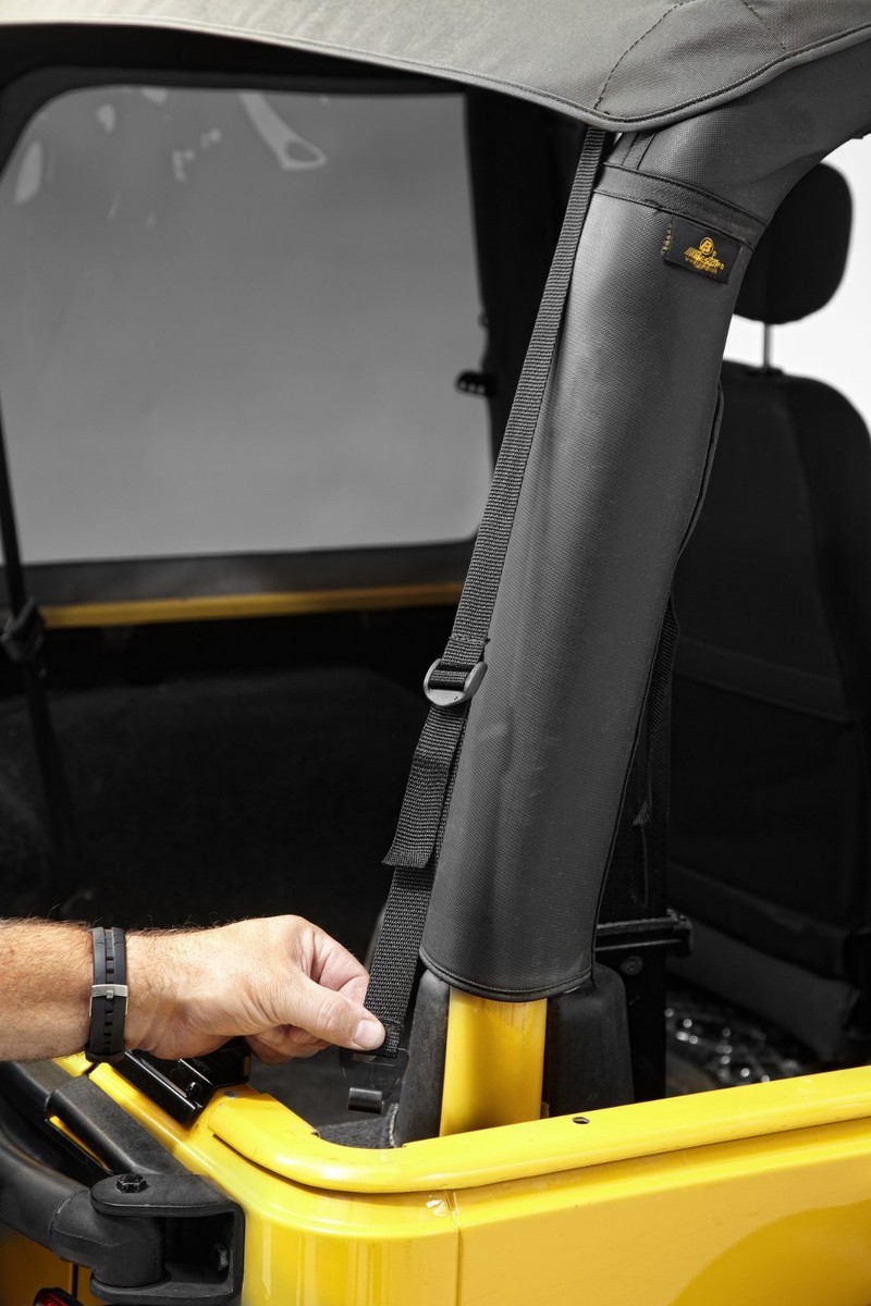 即決不可【BESTOP】Replace A Top TJ【未開封品】 Bestop Trektop NX Soft Top - Black Denim No Doors For 97-06 Jeep