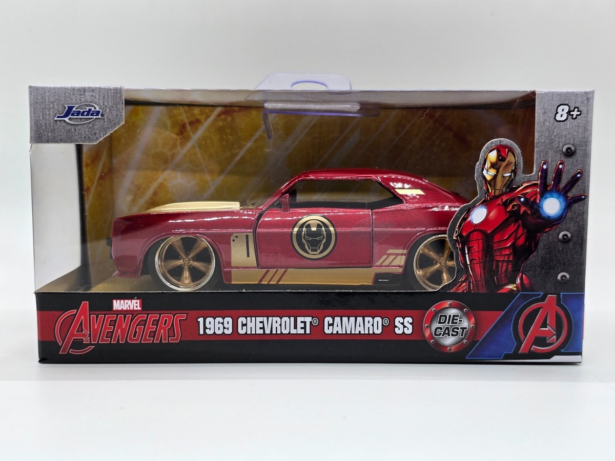 Jada Toys Marvel Avengers 1969 Chevy Camaro SS Ironman