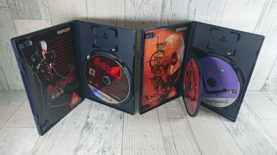 PS2 Set Devil May Cry 1 + 2 Japanese Version - CAPCOM - USED Games - DMC 1 & 2 - Image 2 of 4