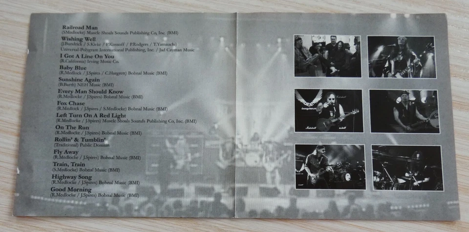 VERSION CD + DVD TRAIN TRAIN SOUTHERN ROCK'S BEST LIVE BLACKFOOT 30 TITRES 2007 - Photo 3/3