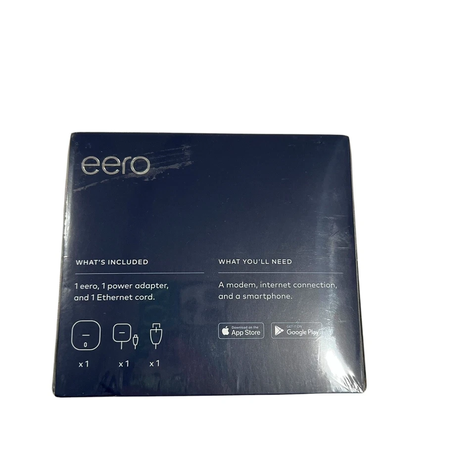Brand New Eero Dual Band Mesh Router J010111 1200Mbps 2 Ports Sealed Wifi - Image 3 of 4