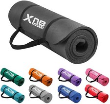 61x 183cm Yoga Mat 15mm Thick Gym Exercise Fitness Pilates Workout Mat Non Slip