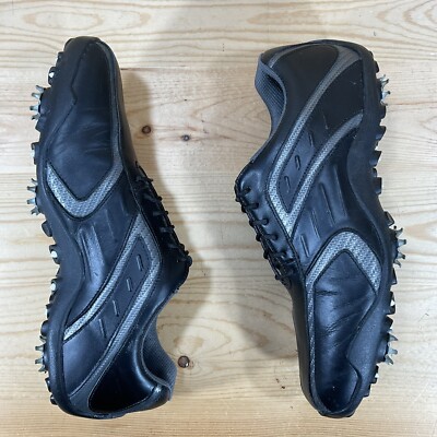 FootJoy FJ Superlite Leather Spikes Golf Shoes
# 58109
Men’s 9.5 M
Black/Sliver FootJoy FJ Superlite 58109 Men main image 3