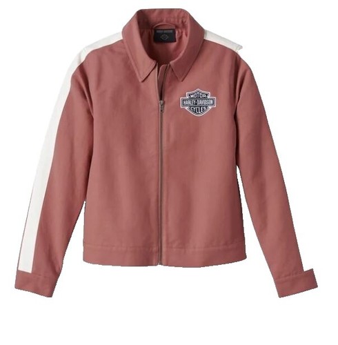 HARLEY DAVIDSON / Suede Biker Jacket Wライダース/M/ブラウン/97009-20VW Harley Davidson Women's Suede Casual Biker Jacket, Brown, 97009