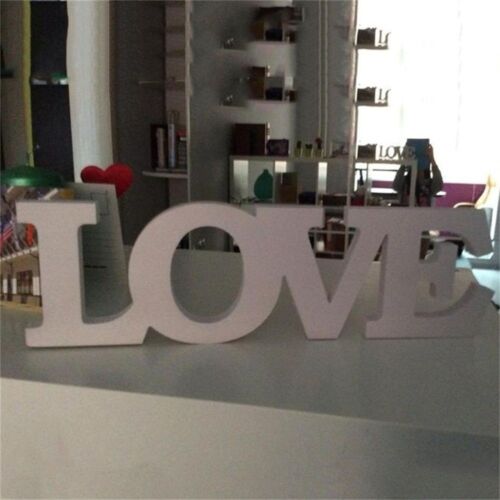 Home Room Wedding Wooden LOVE Letters Signs Party Supplies Wall Decoration - Picture 1 of 3
