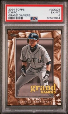 2024 Topps Ichiro Grand Gamers Seattle Mariners Japan #GOG25