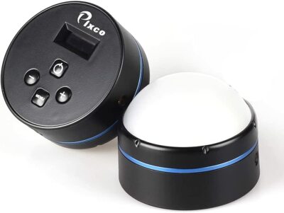 Pixco Mini RGB LED Licht APP Steuerung 360° Filmleuchte dimmbar 2800K-10000K BoxA
