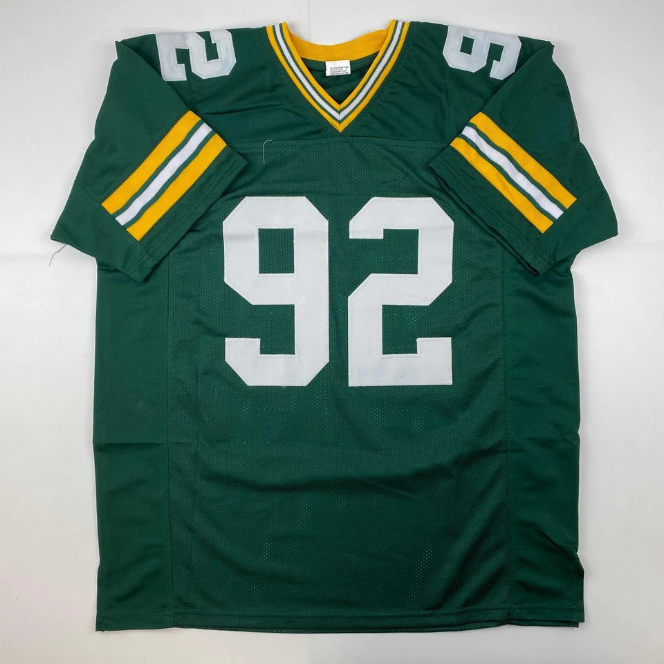 Футболка с факсимильным автографом Reggie White Green Bay зеленая с репринтом размер XL мужская - Изображение 3 из 4