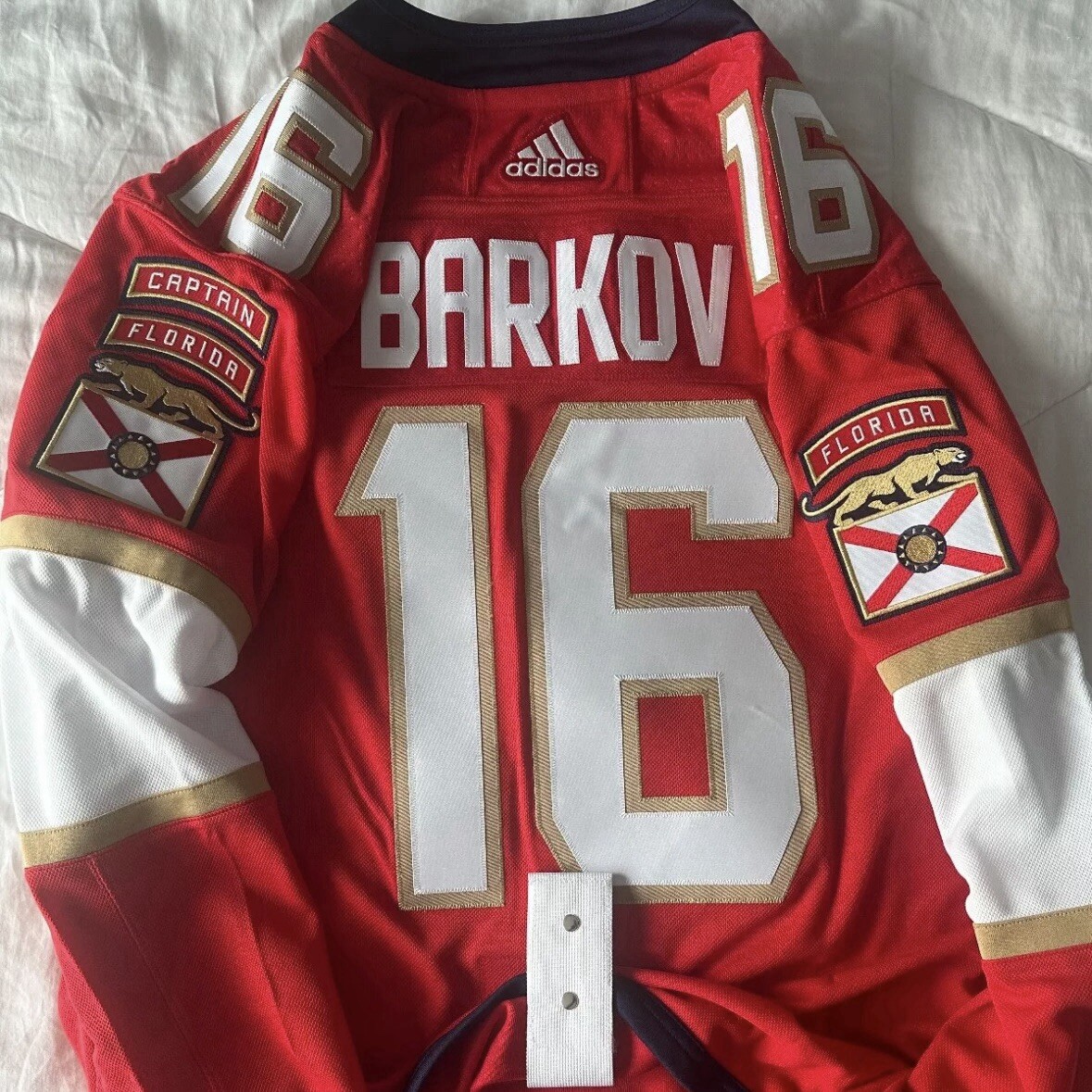 売れ筋商品|||ファナティクス カットソー トップス レディース Women's Aleksander Barkov Red Florida Panthers  Captain Premier Breakaway Player Jersey Red Florida Panthers 2022 Reverse Retro #16 Aleksander Barkov