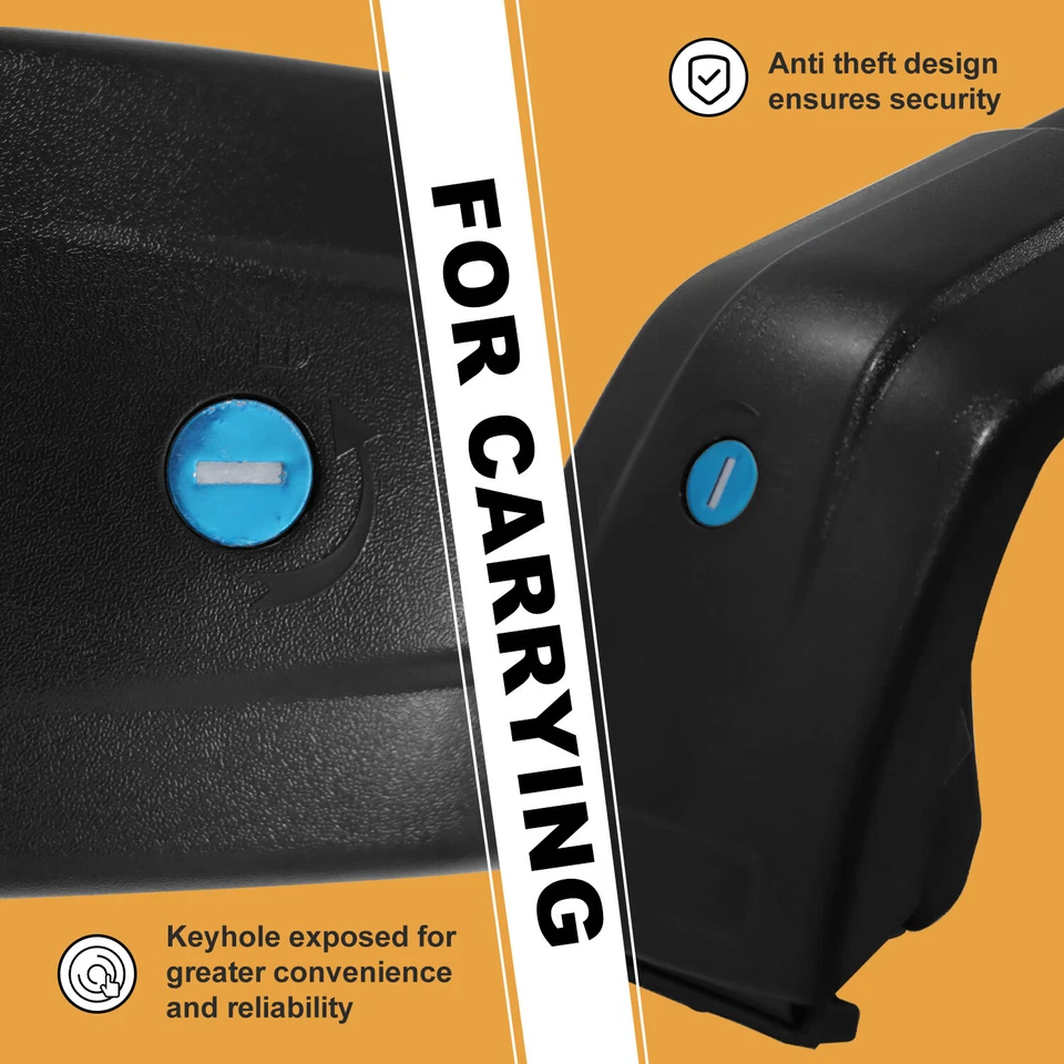 Pair Roof Rack Cross Bar Luggage Carrier For Hyundai Santa Fe Sport 2013-2018 - Image 4 of 4