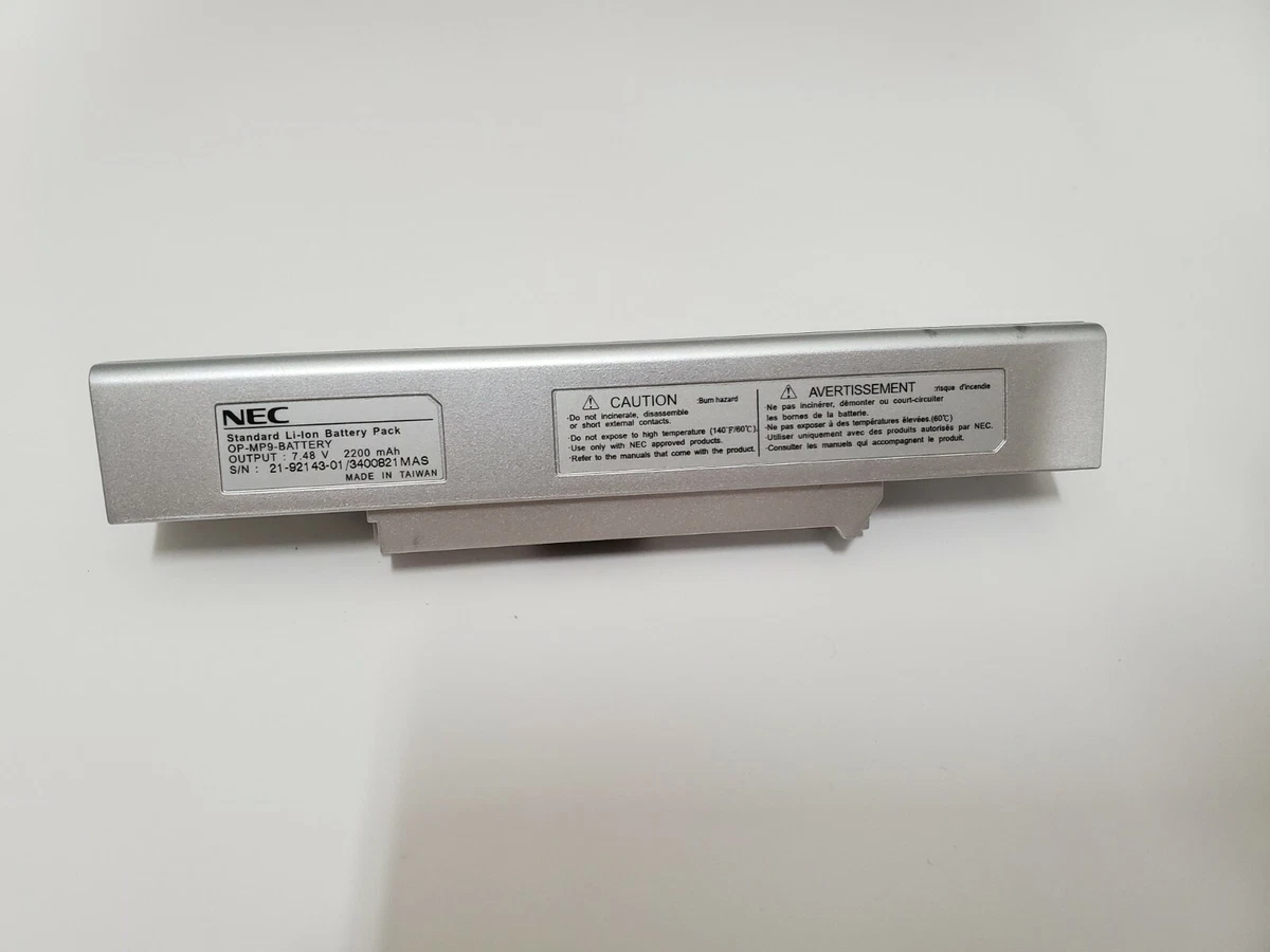 Batteria Originale NEC MAS-BD0021-A001, Agli Ioni Di Litio, Per Telefoni NEC, Usata - 5