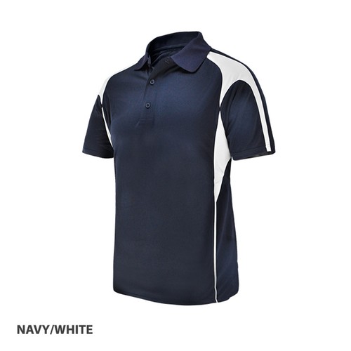 Mens Polo Shirts Short Sleeve Work Casual Sport Contrast Breathable Hi Vis - Picture 10 of 28