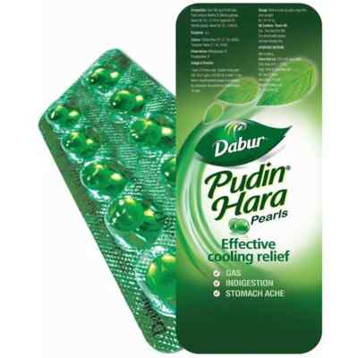 Dabur Pudin Hara Active Pearls 100 Capsules