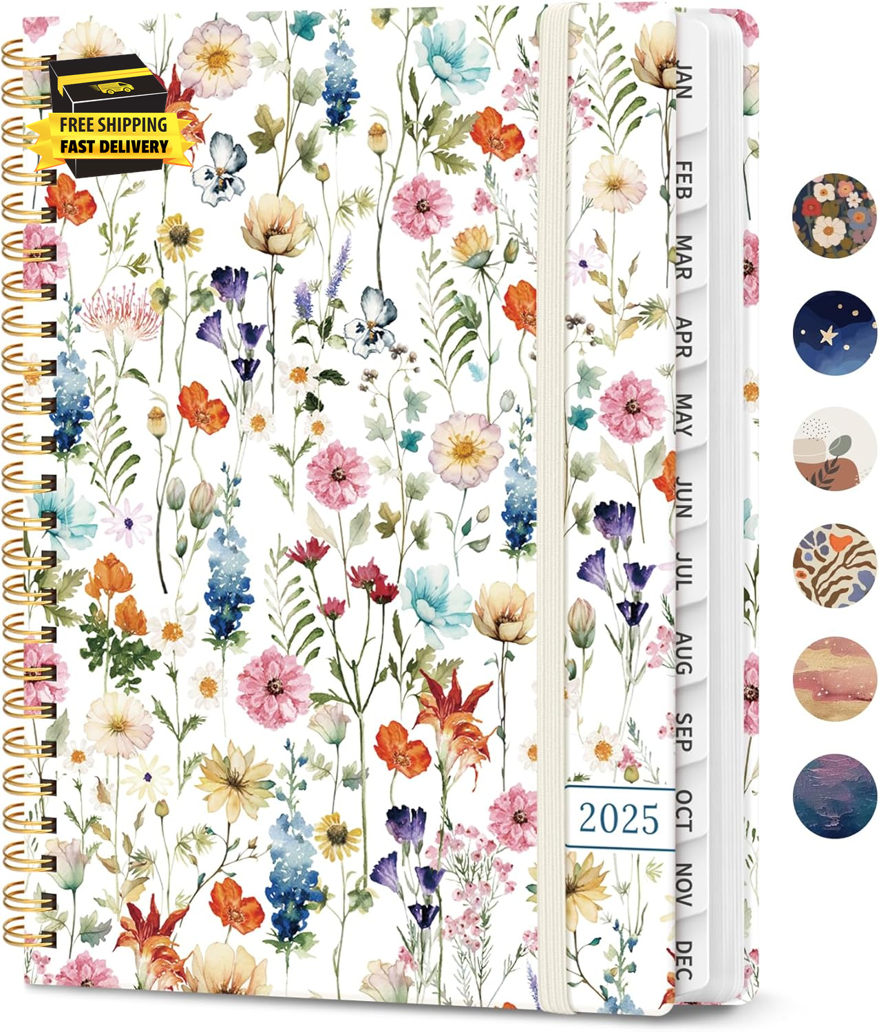 2025 Planner Weekly and Monthly, Jan 2025 to Dec 2025, Hardcover 2025 Calendar P