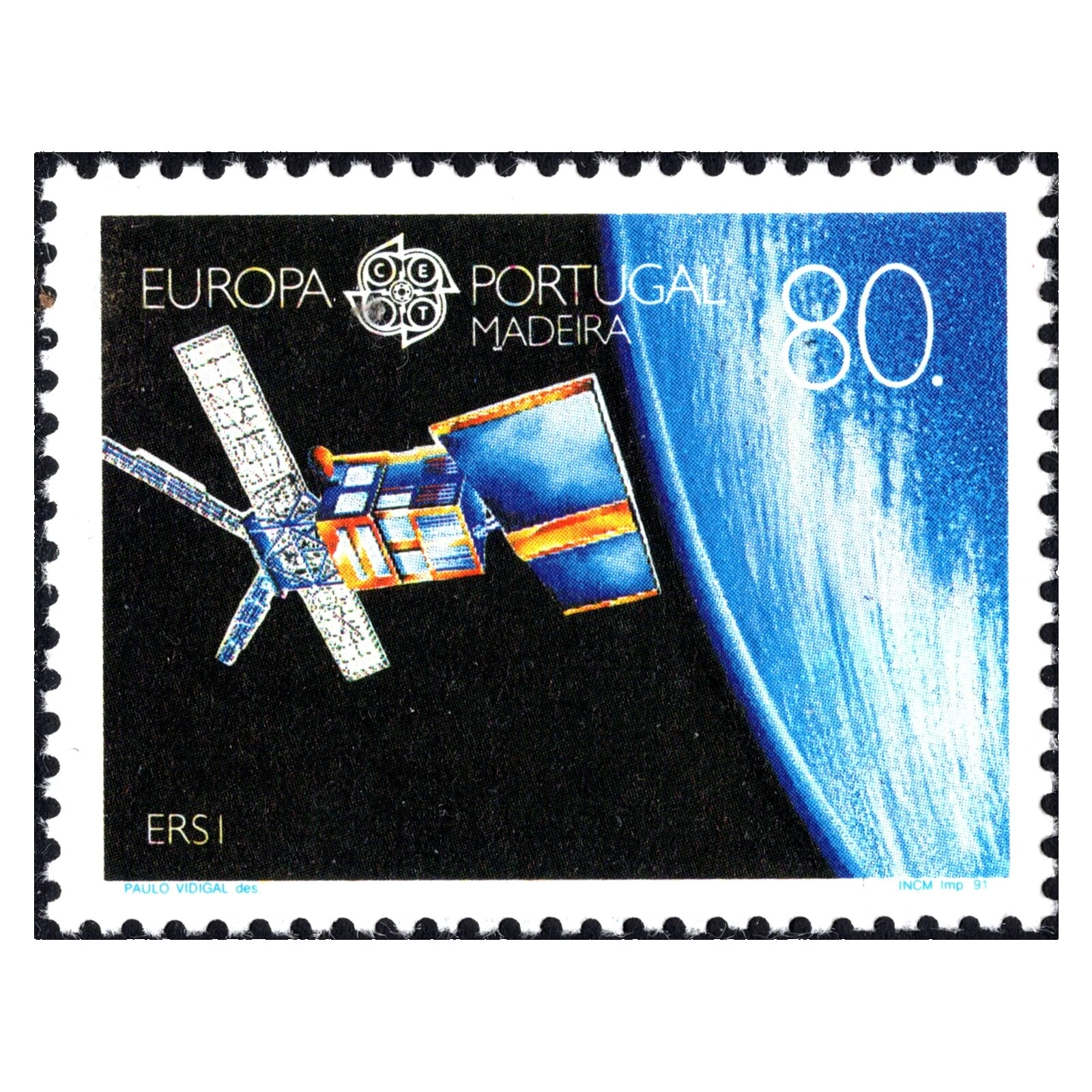 Estampillas postales de espacio