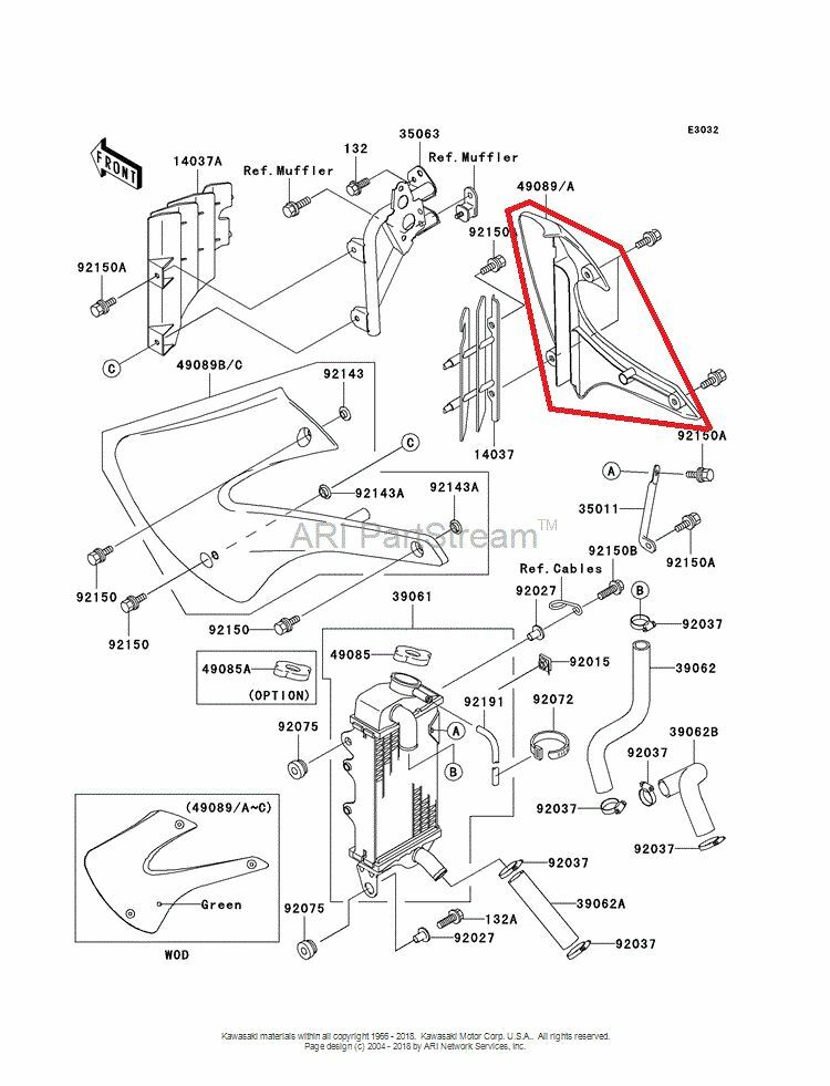 Rear Brake Caliper Holder Bracket For Kawasaki KX100 (1998-2021) – Clear Anodized Aluminum