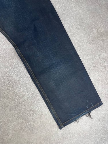Vintage Kenzo Homme Distressed Denim Jeans Size 36 - Picture 12 of 17