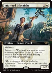 Informed Inkwright (Extended Art) 311 Secrets of Strixhaven