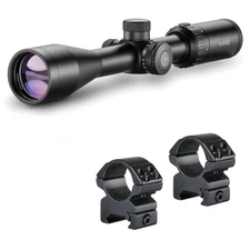 Hawke Vantage IR 3-9x40mm Rimfire .22 LR HV IR Reticle SFP Riflescope w/ Rings
