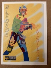 1998 Collector’s Choice Drew Bledsoe football card # 252